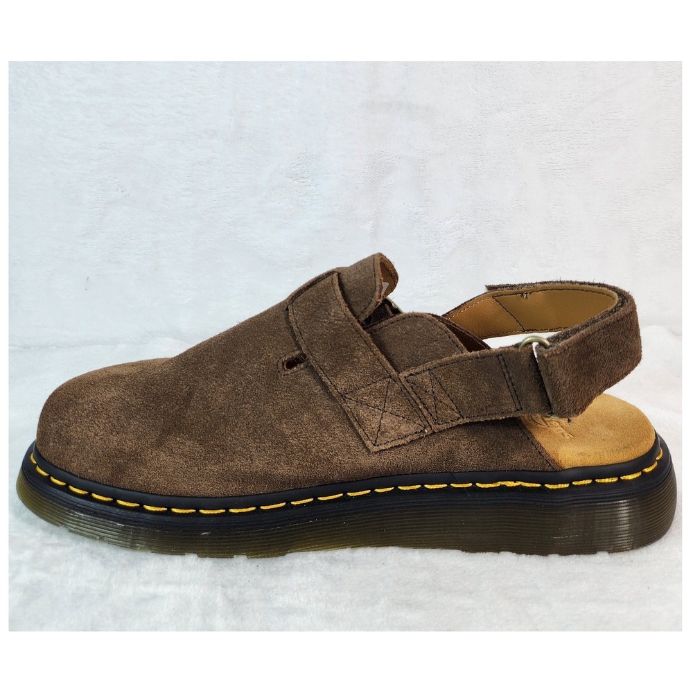 Dr. Doc Martens Jorge II Suede Slingback Mule Shoes Men's 13
